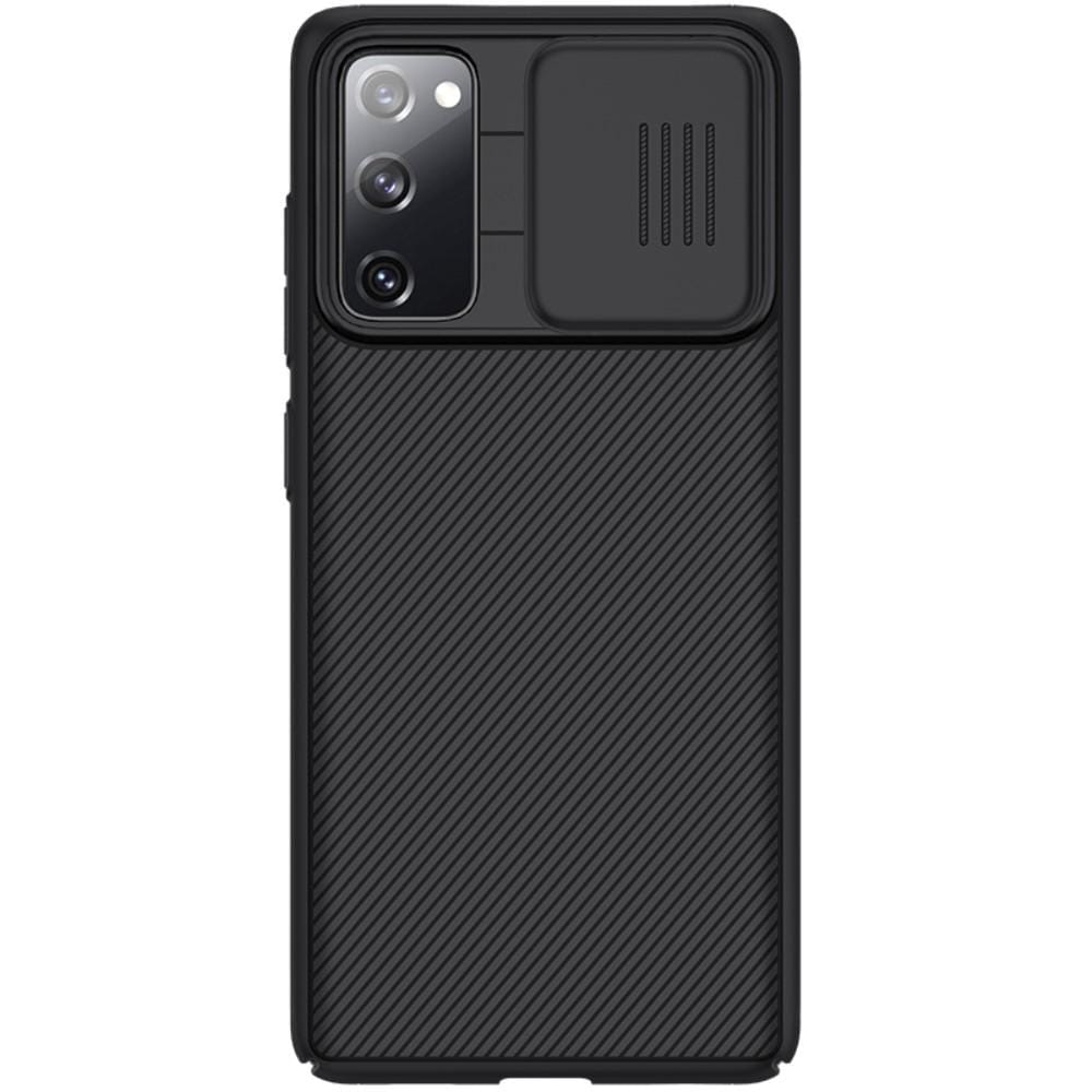Samsung Galaxy S20 FE Skal med kameraskydd - CamShield, Svart