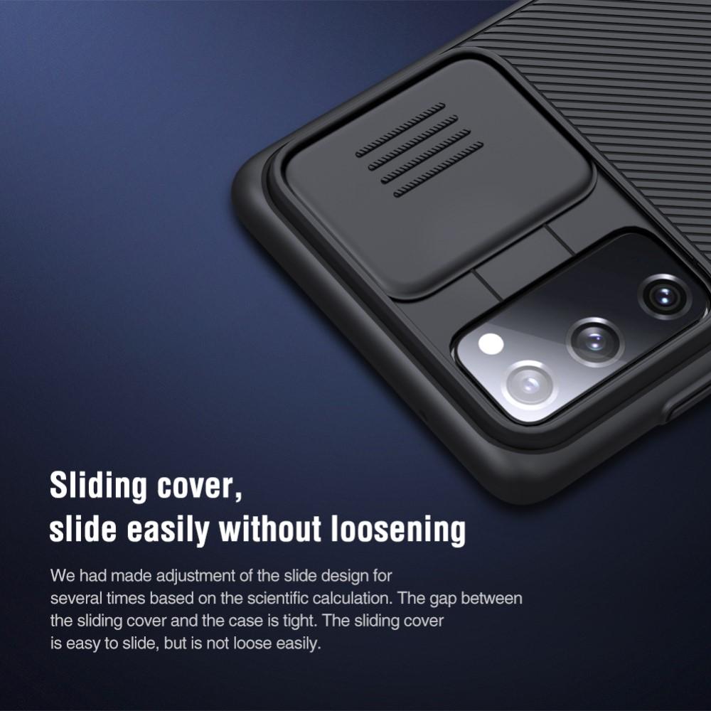 Samsung Galaxy S20 FE Skal med kameraskydd - CamShield, Svart