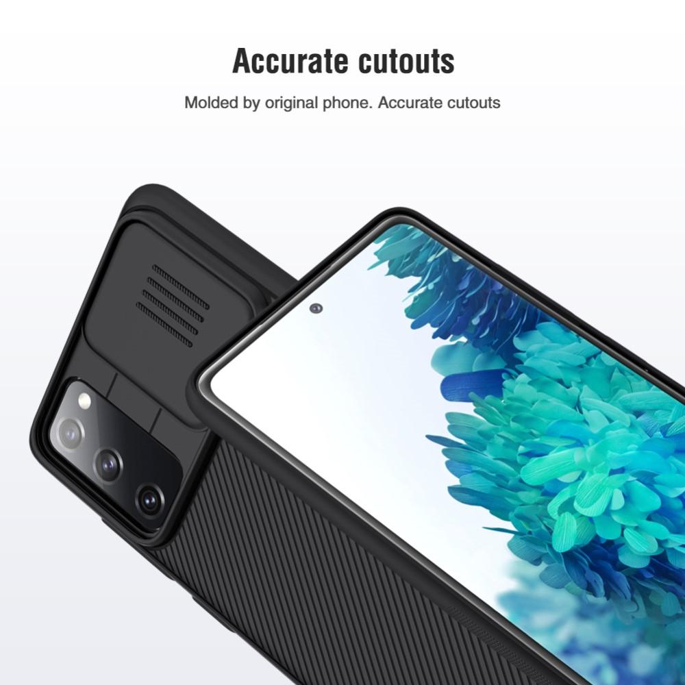 Samsung Galaxy S20 FE Skal med kameraskydd - CamShield, Svart