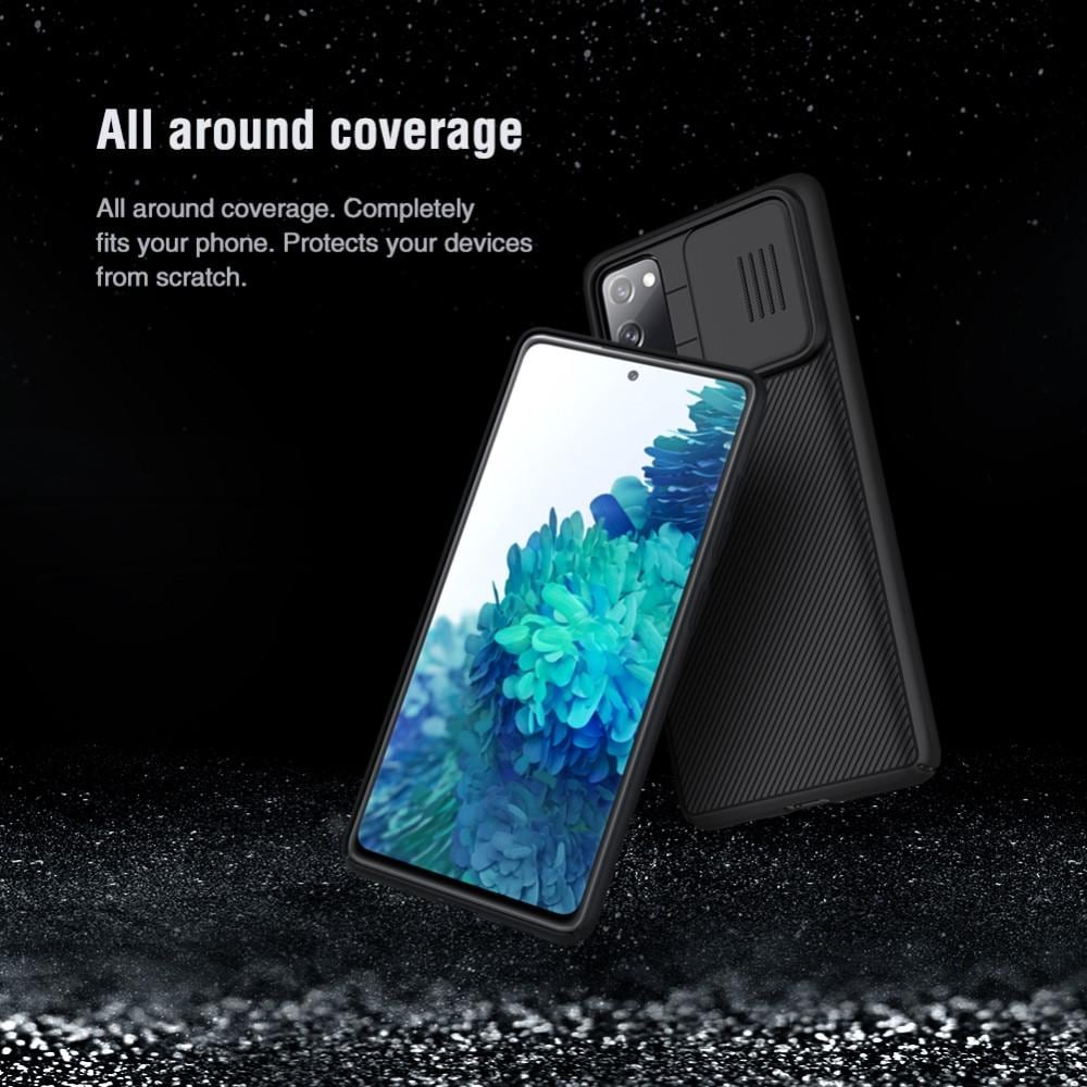 Samsung Galaxy S20 FE Skal med kameraskydd - CamShield, Svart
