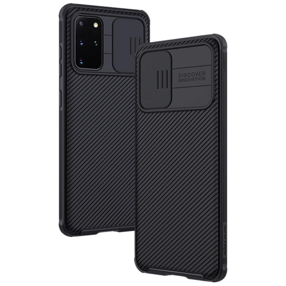 Samsung Galaxy S20 Plus Skal med kameraskydd - CamShield, Svart