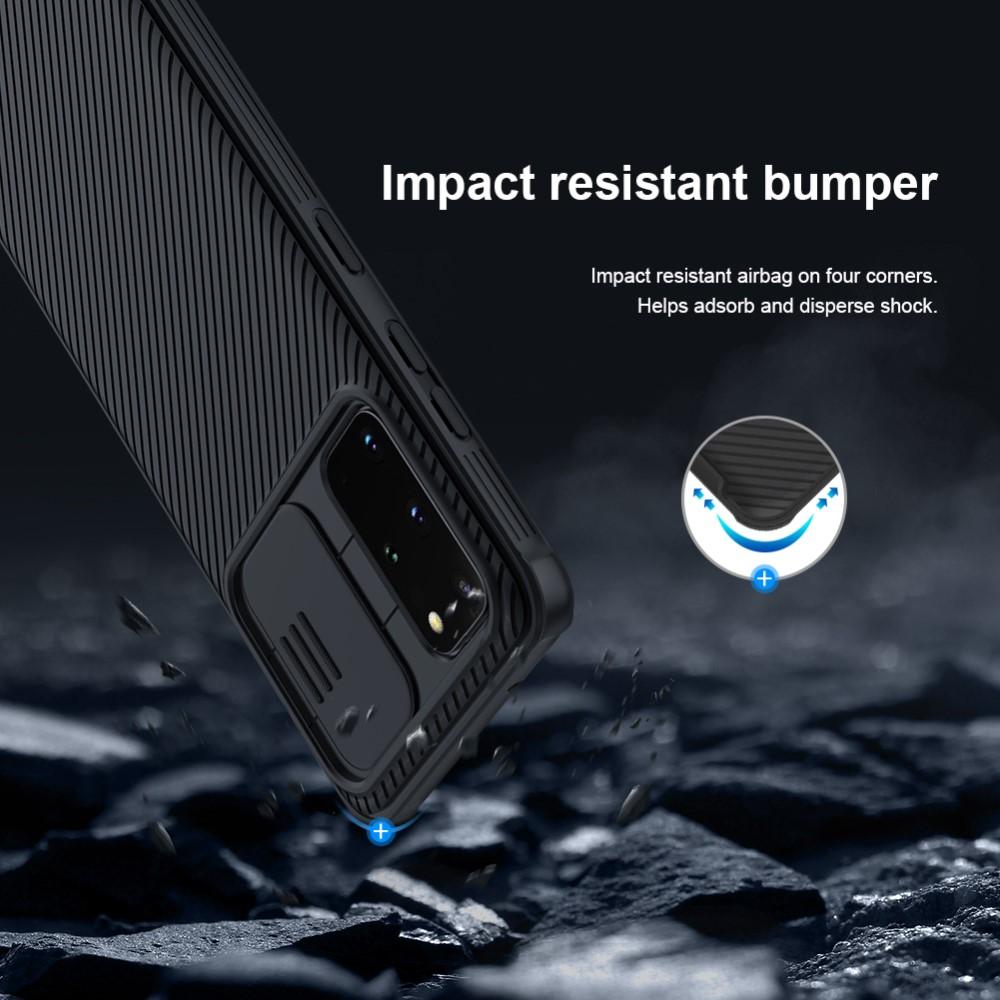 Samsung Galaxy S20 Plus Skal med kameraskydd - CamShield, Svart