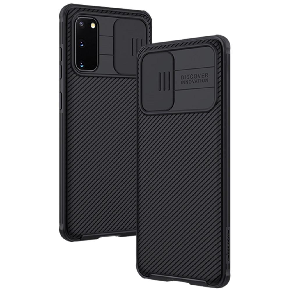 Samsung Galaxy S20 Skal med kameraskydd - CamShield, Svart
