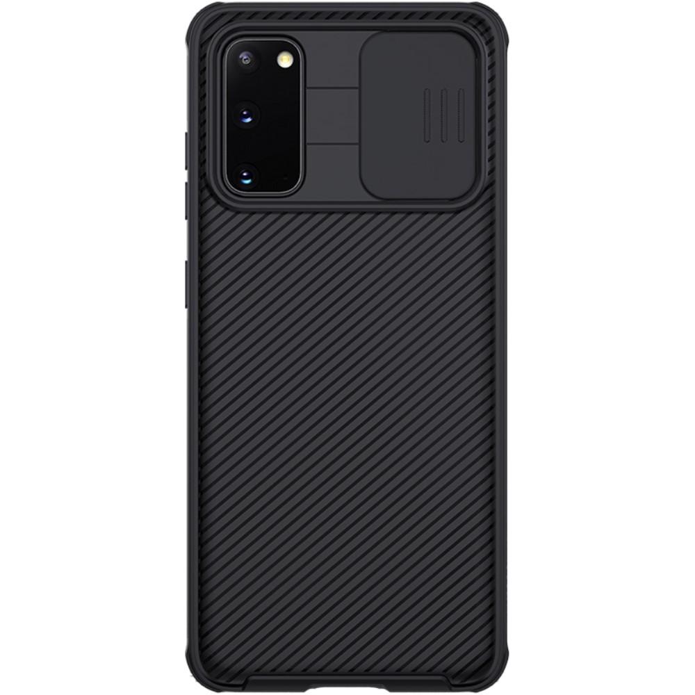 Galaxy S20 Skal med kameraskydd - CamShield, svart