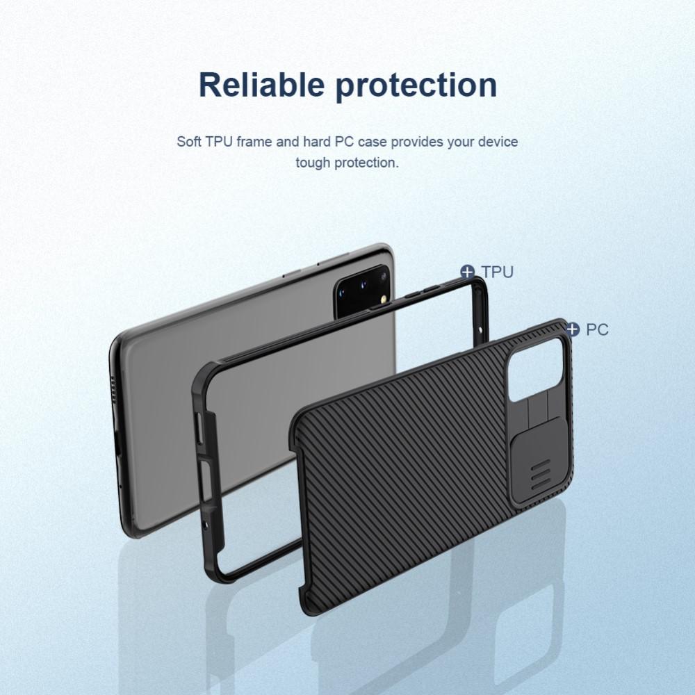 Samsung Galaxy S20 Skal med kameraskydd - CamShield, Svart