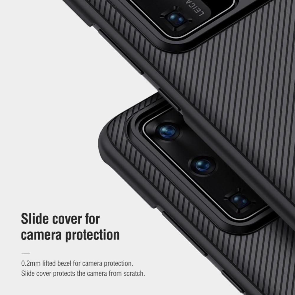 Huawei P40 Pro Skal med kameraskydd - CamShield, Svart