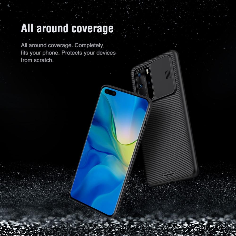 Huawei P40 Pro Skal med kameraskydd - CamShield, Svart