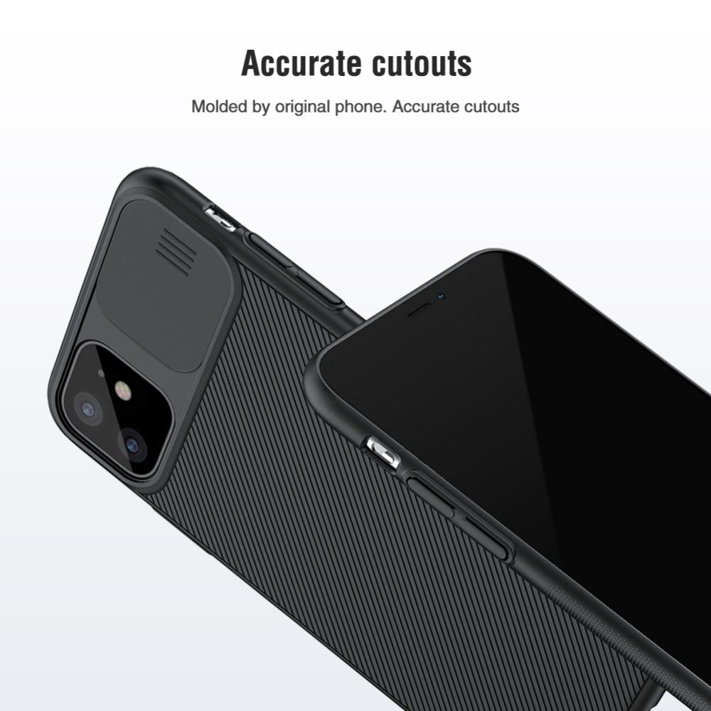 iPhone 11 Skal med kameraskydd - CamShield, svart