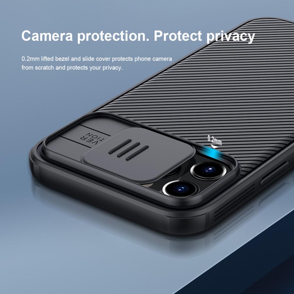 iPhone 12 Pro Max Skal med kameraskydd - CamShield, Svart