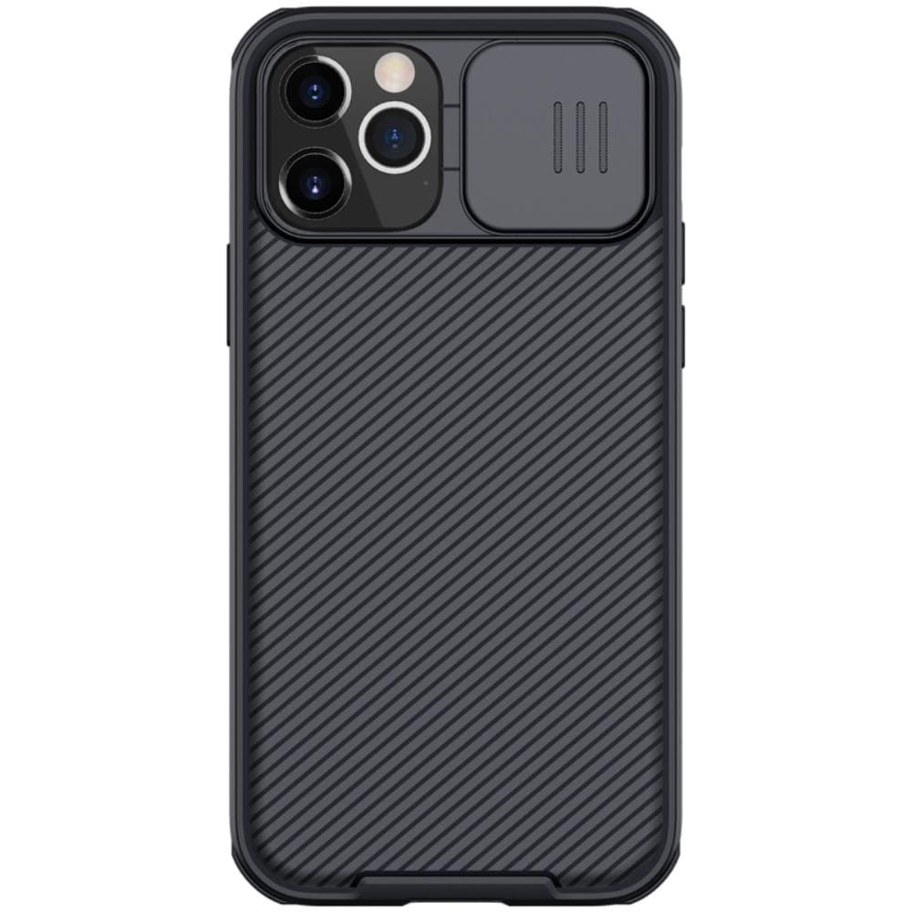 iPhone 12 Pro Max Skal med kameraskydd - CamShield, Svart