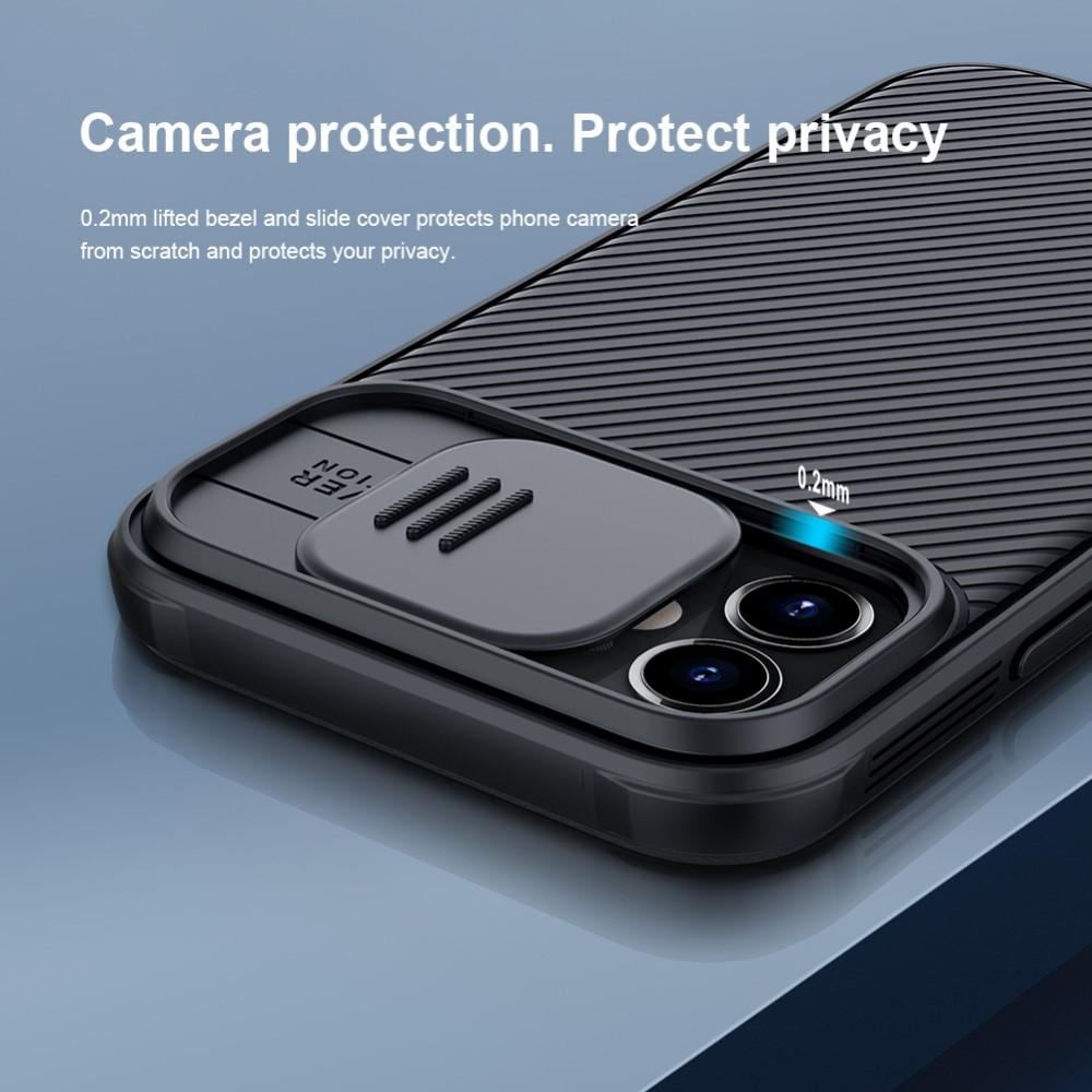 iPhone 12 Mini Skal med kameraskydd - CamShield, Svart