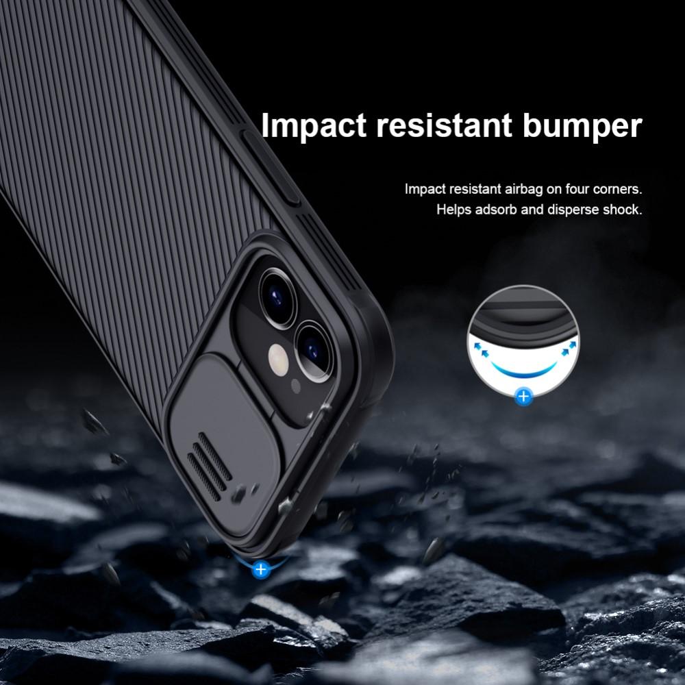 iPhone 12 Mini Skal med kameraskydd - CamShield, Svart