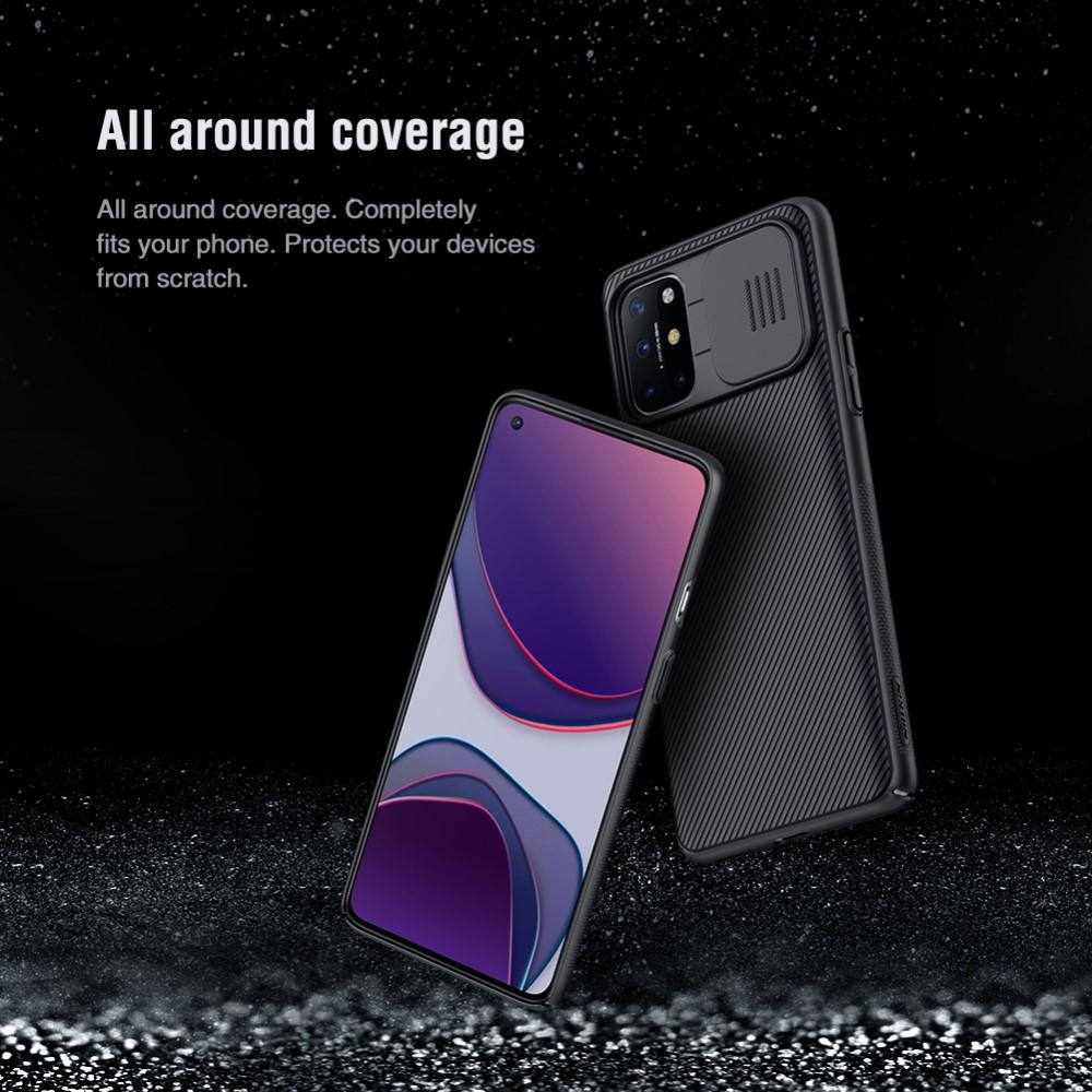  OnePlus 8T Skal med kameraskydd - CamShield, Svart