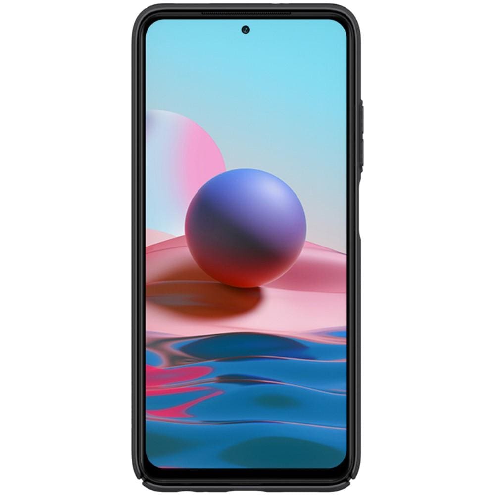 Xiaomi Redmi Note 10/Redmi Note 10S Skal med kameraskydd - CamShield, Svart