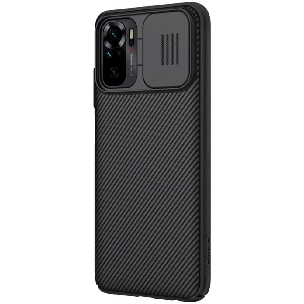 Xiaomi Redmi Note 10/Redmi Note 10S Skal med kameraskydd - CamShield, Svart