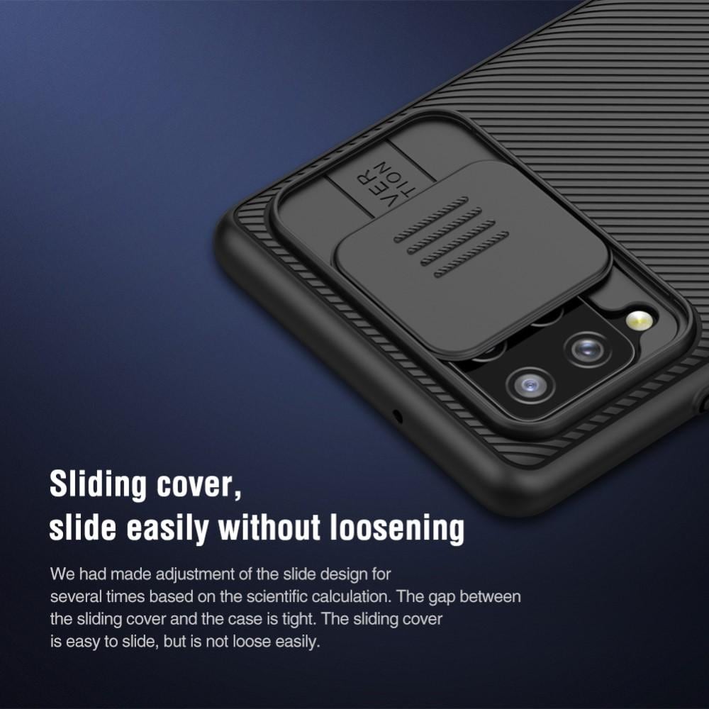 Samsung Galaxy A42 Skal med kameraskydd - CamShield, Svart