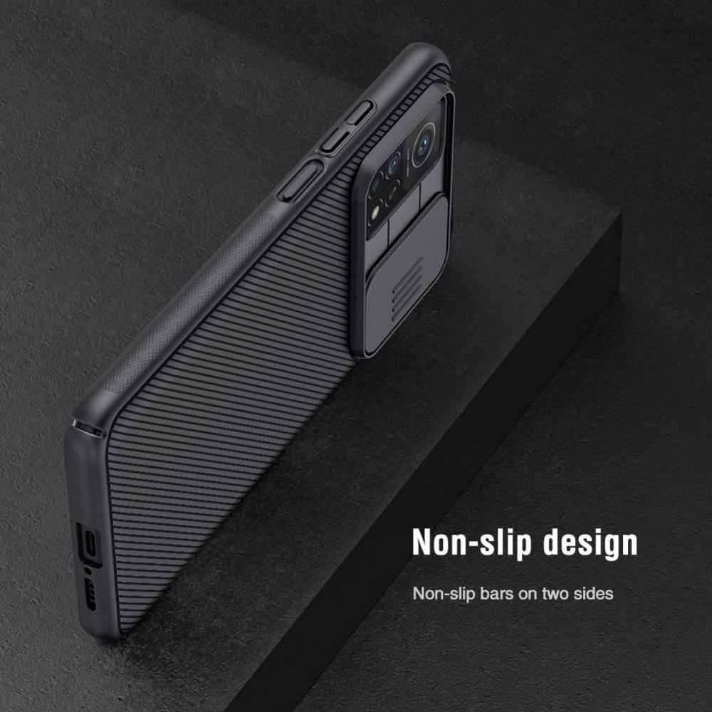 Xiaomi Mi 10T/10T Pro Skal med kameraskydd - CamShield, Svart