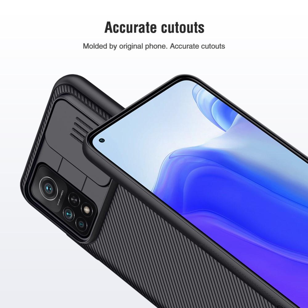 Xiaomi Mi 10T/10T Pro Skal med kameraskydd - CamShield, Svart