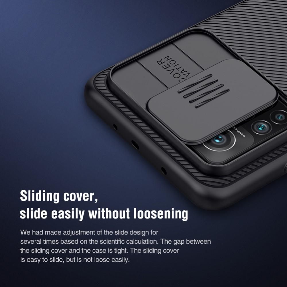Xiaomi Mi 10T/10T Pro Skal med kameraskydd - CamShield, Svart