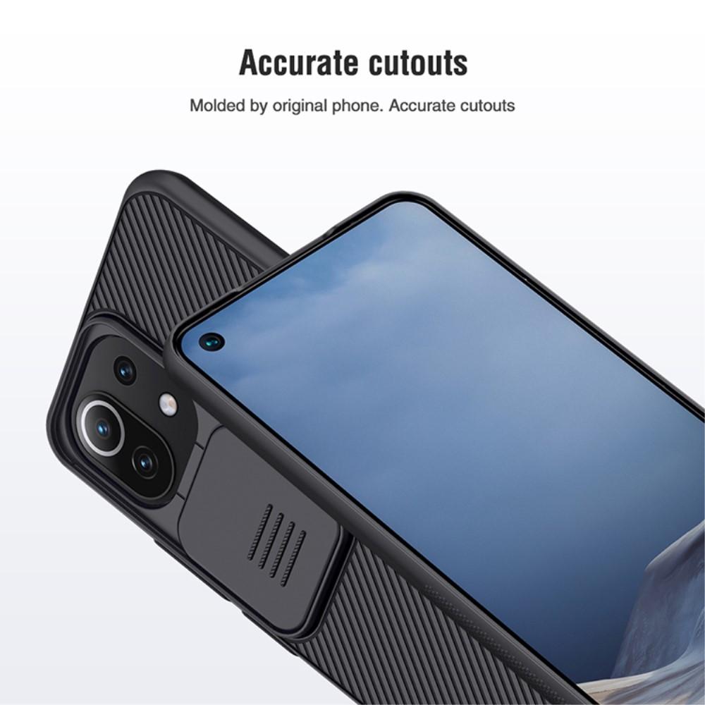 Xiaomi Mi 11 Lite 5G Skal med kameraskydd - CamShield, Svart