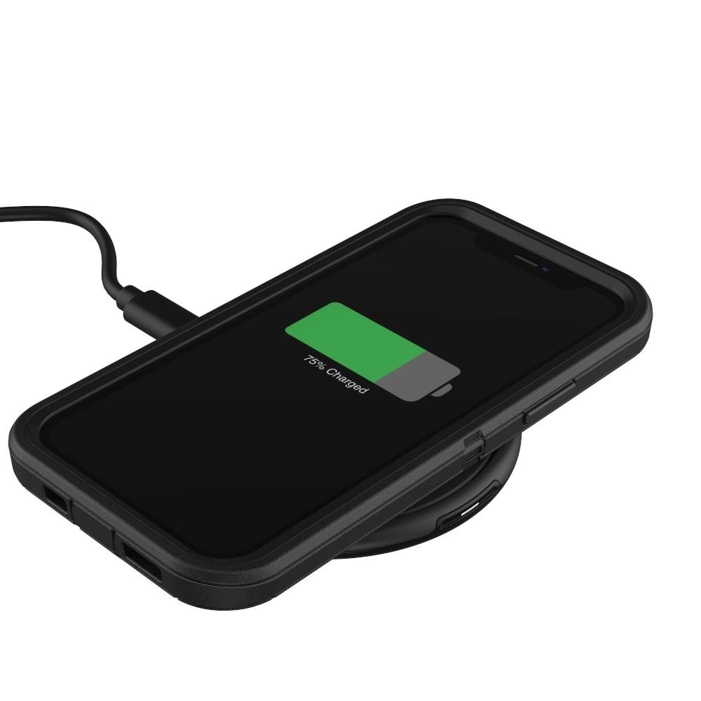iPhone 12/iPhone 12 Pro Defender - Robust mobilskal med hög skyddsfaktor, Svart