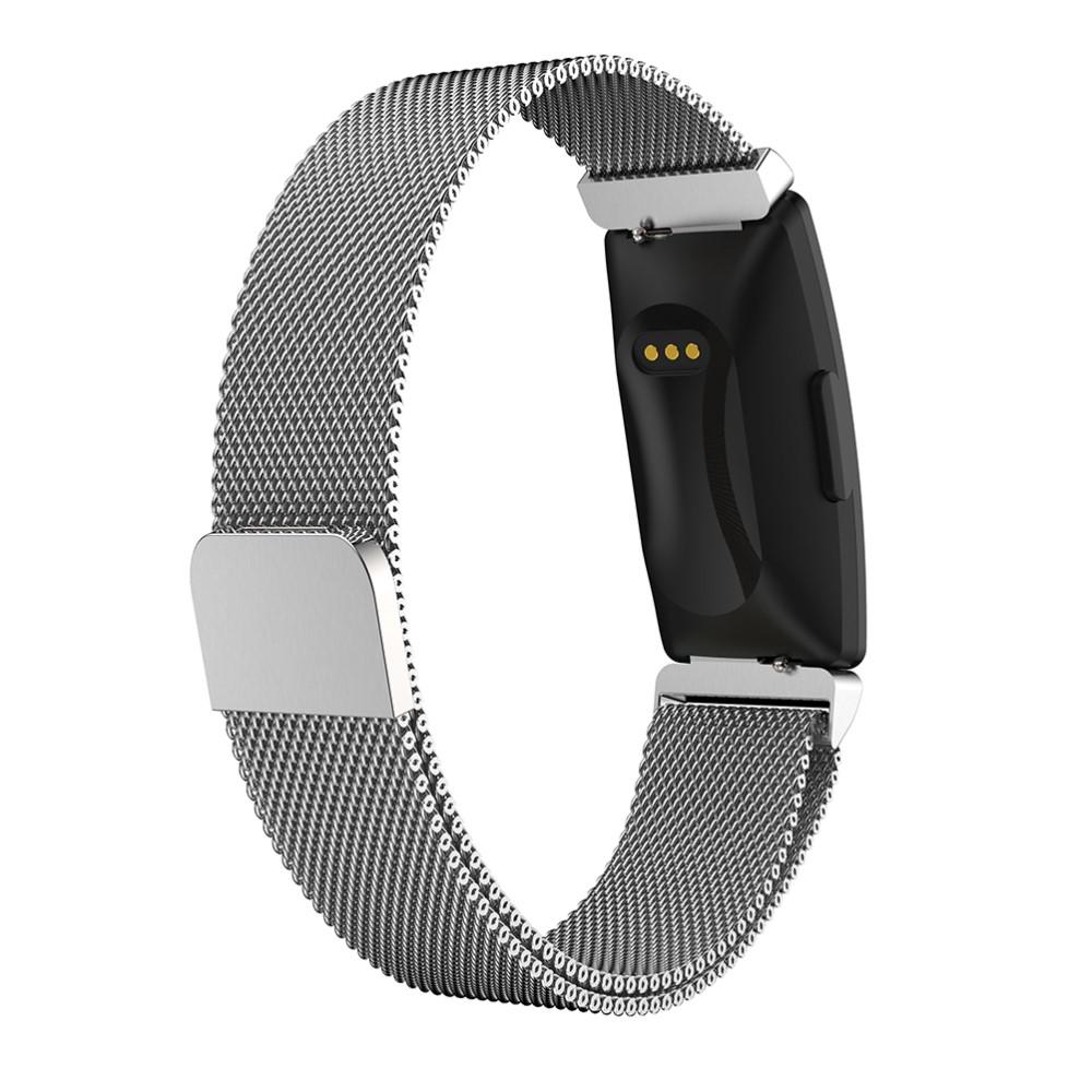 Fitbit Inspire/Inspire HR/Inspire 2 Armband Milanese Loop, silver