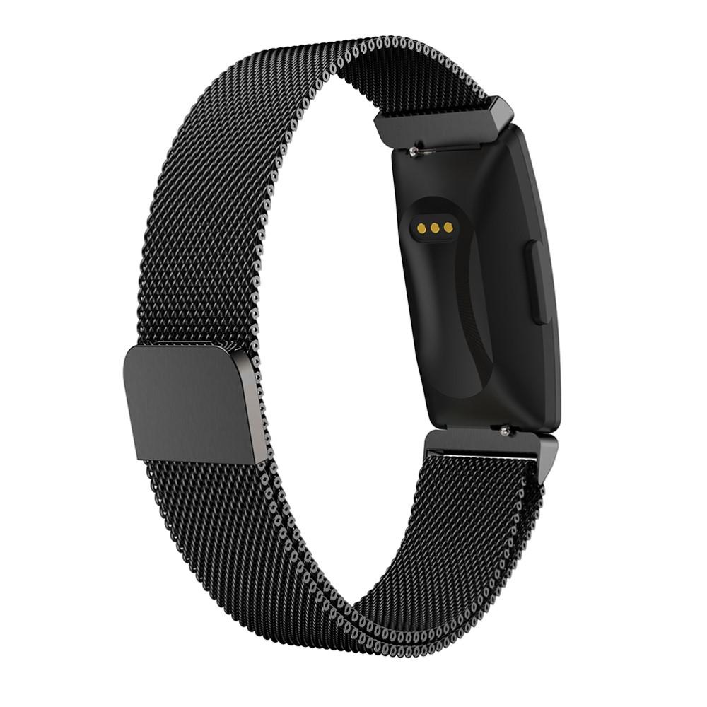Fitbit Inspire/Inspire HR/Inspire 2 Armband Milanese Loop, svart