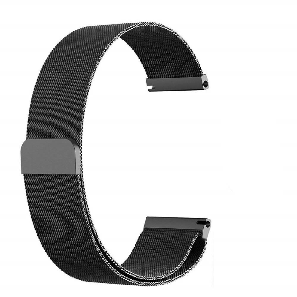 Huawei Watch GT/GT 2 46mm/GT 2e Armband Milanese Loop, svart