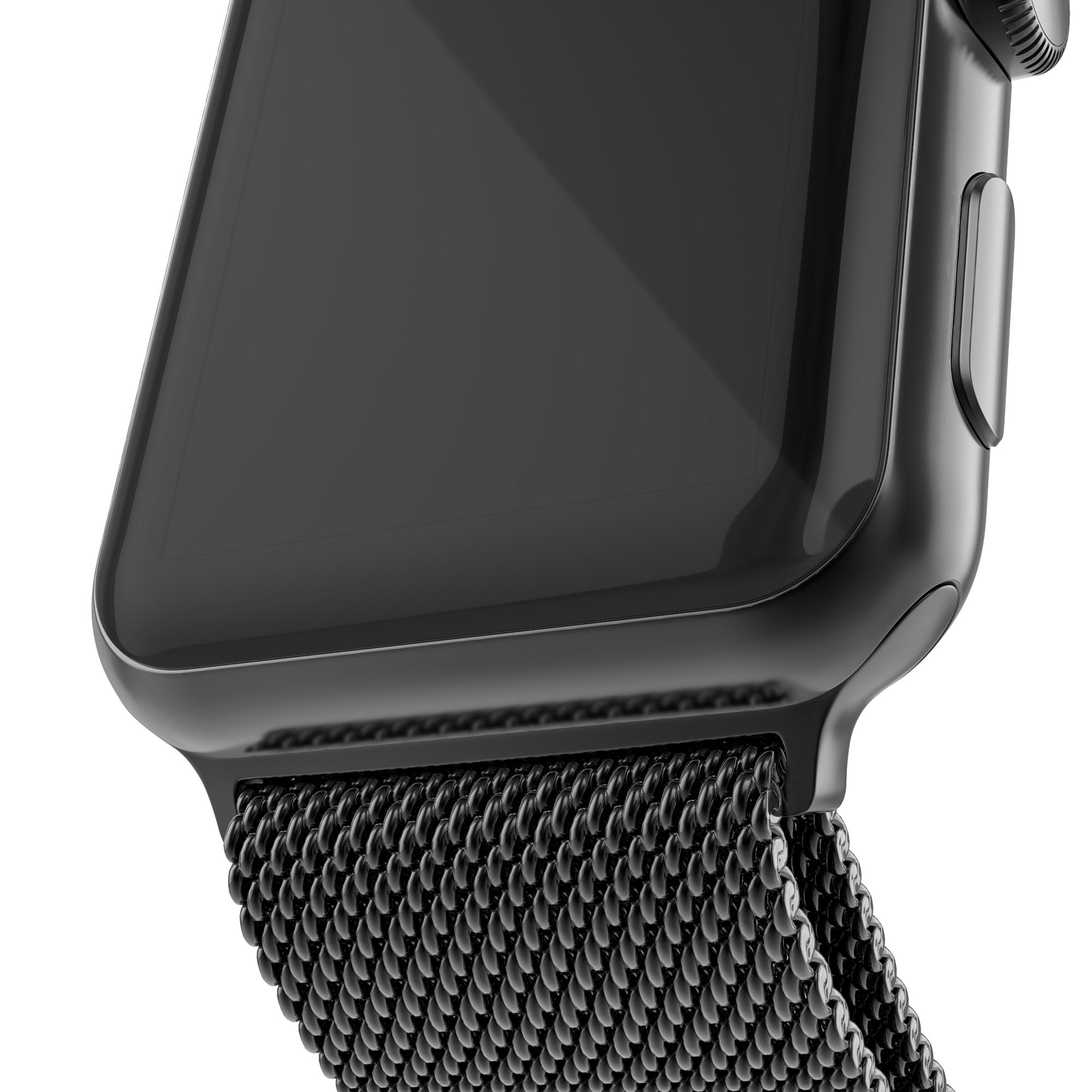 Apple Watch 44mm Armband Milanese Loop, svart