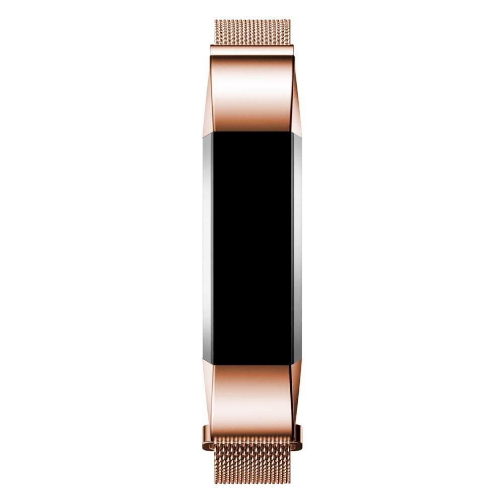 Fitbit Alta/Alta HR Armband Milanese Loop, roséguld