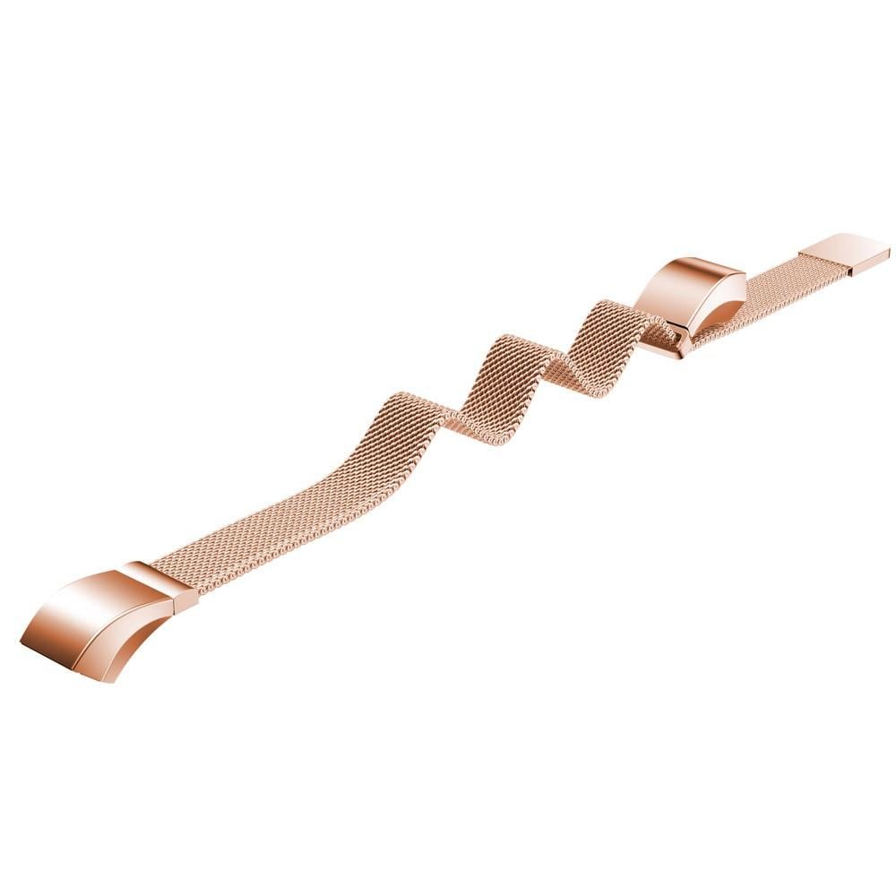 Fitbit Alta/Alta HR Armband Milanese Loop, roséguld