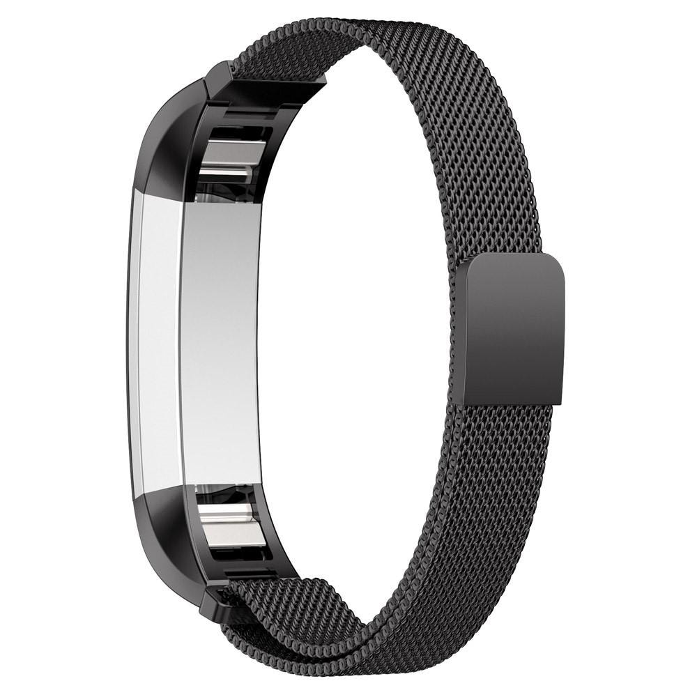 Fitbit Alta HR/Alta Armband Milanese Loop, Svart
