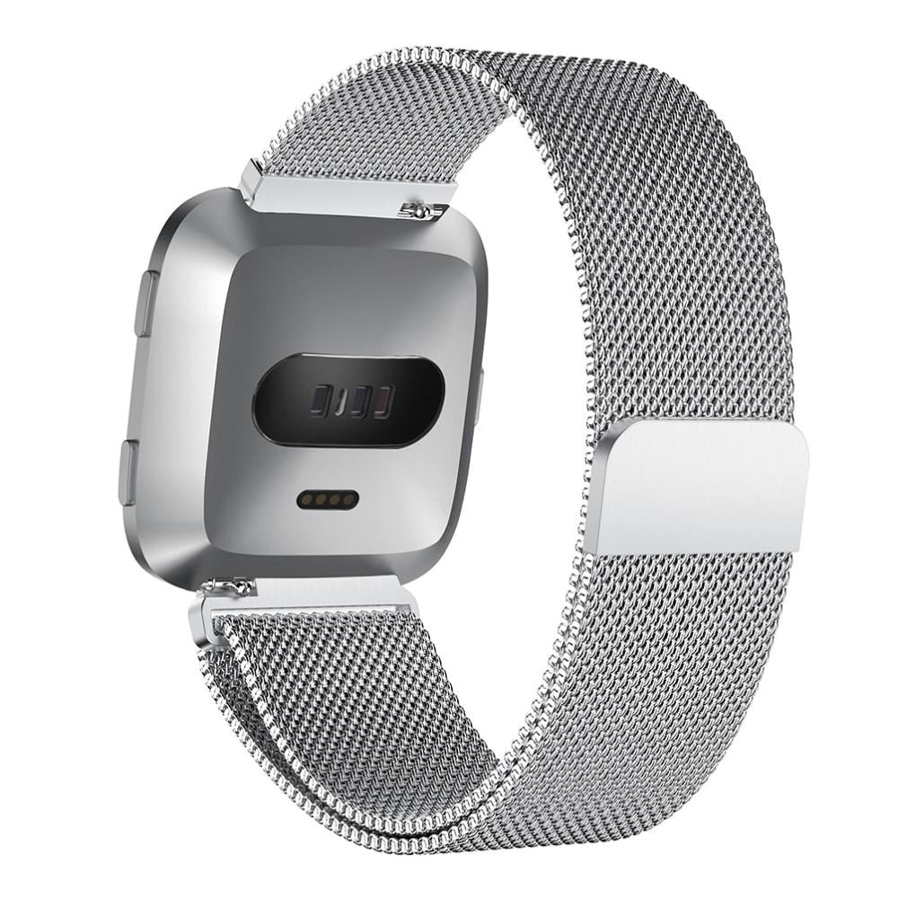 Fitbit Versa/Versa 2 Armband Milanese Loop, silver