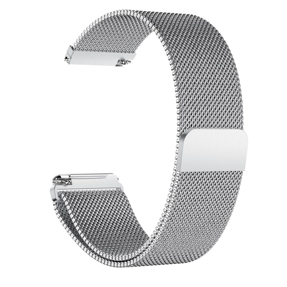 Fitbit Versa/Versa 2 Armband Milanese Loop, silver