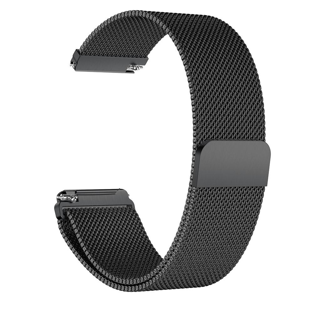 Fitbit Versa/Versa 2 Armband Milanese Loop, svart