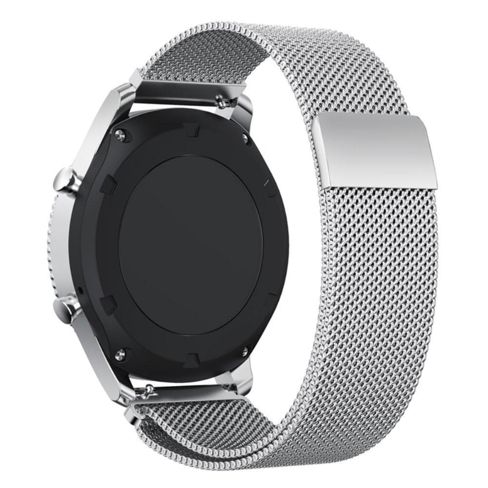 Gear S3 Frontier/S3 Classic Armband Milanese Loop, silver