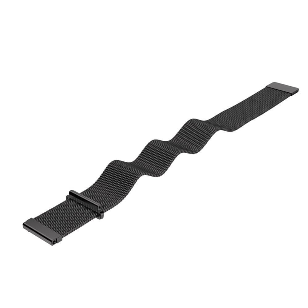 Gear S3 Frontier/S3 Classic Armband Milanese Loop, svart