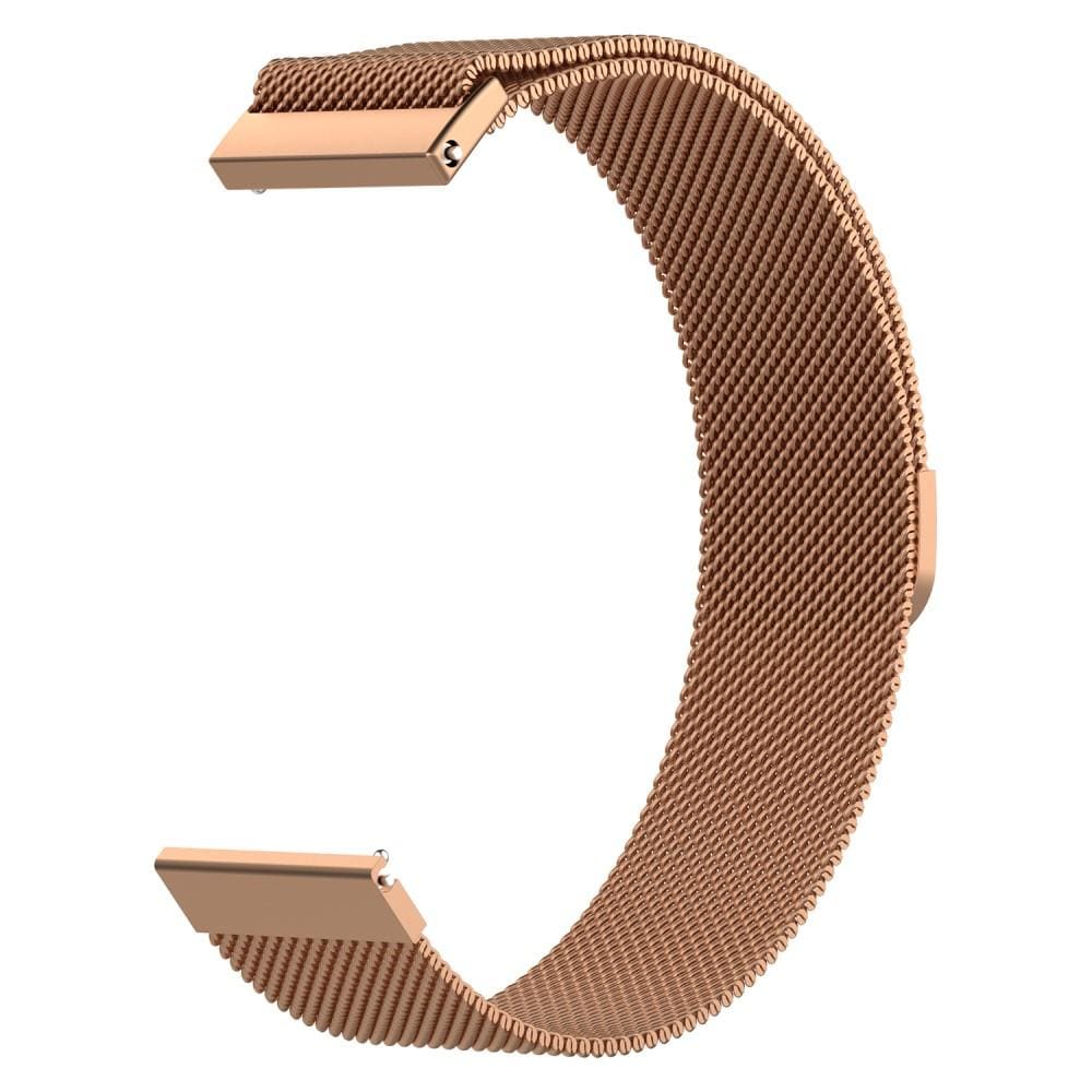 Samsung Galaxy Watch 42mm Armband Milanese Loop, roséguld