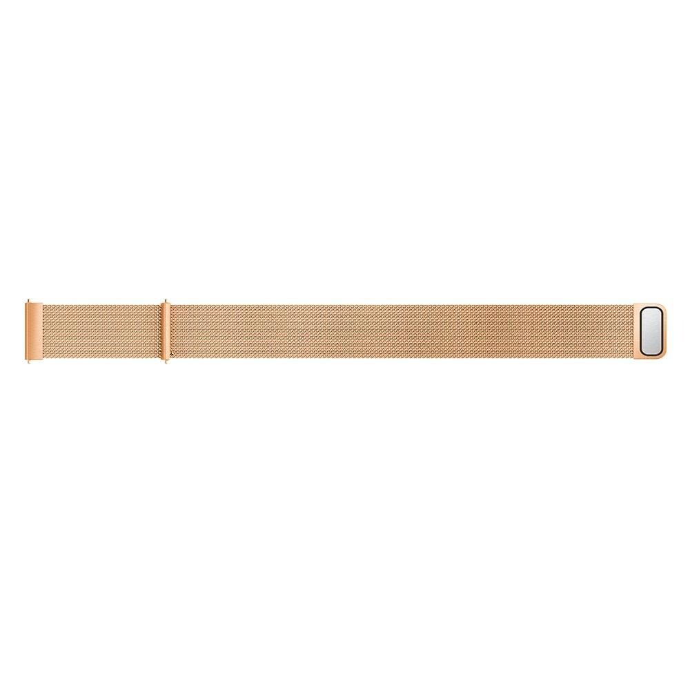 Samsung Galaxy Watch 42mm Armband Milanese Loop, Roséguld