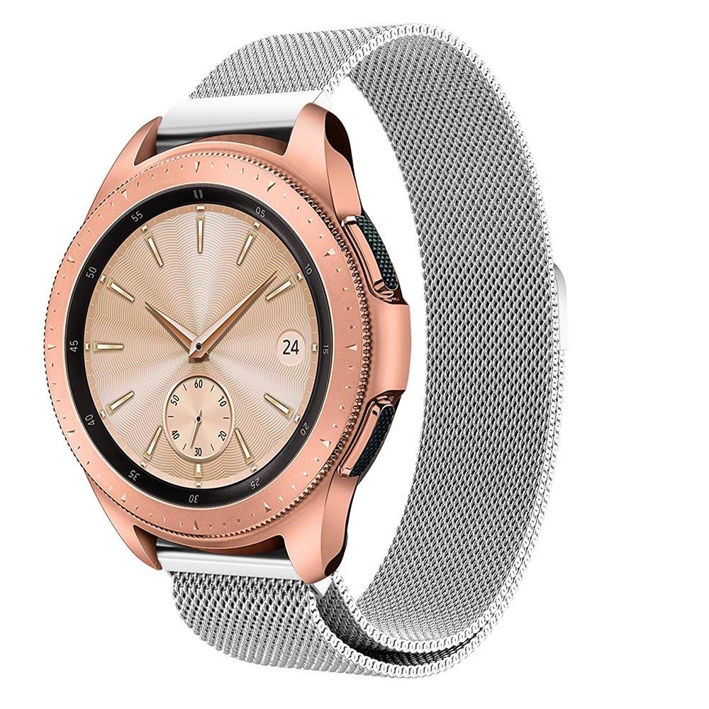 Samsung Galaxy Watch 42mm Armband Milanese Loop, Silver