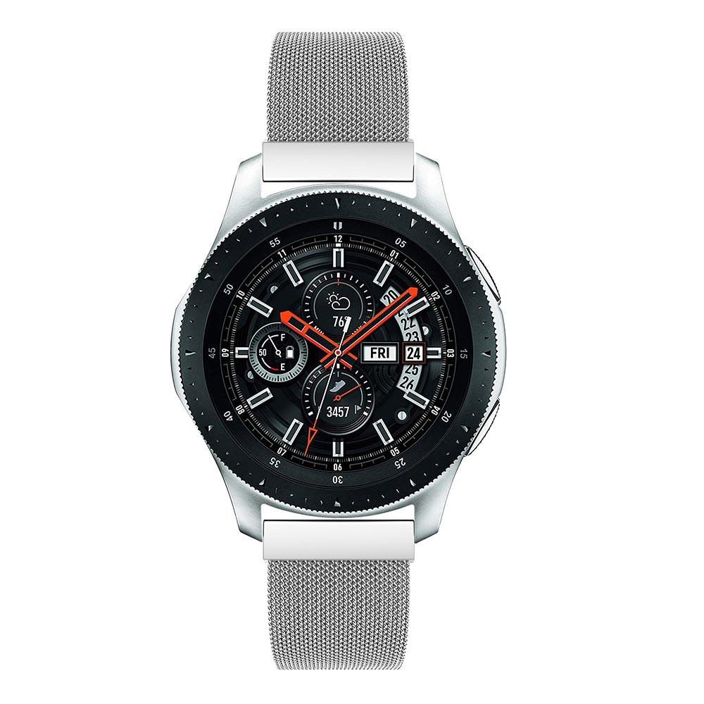 Samsung Galaxy Watch 46mm Armband Milanese Loop, Silver