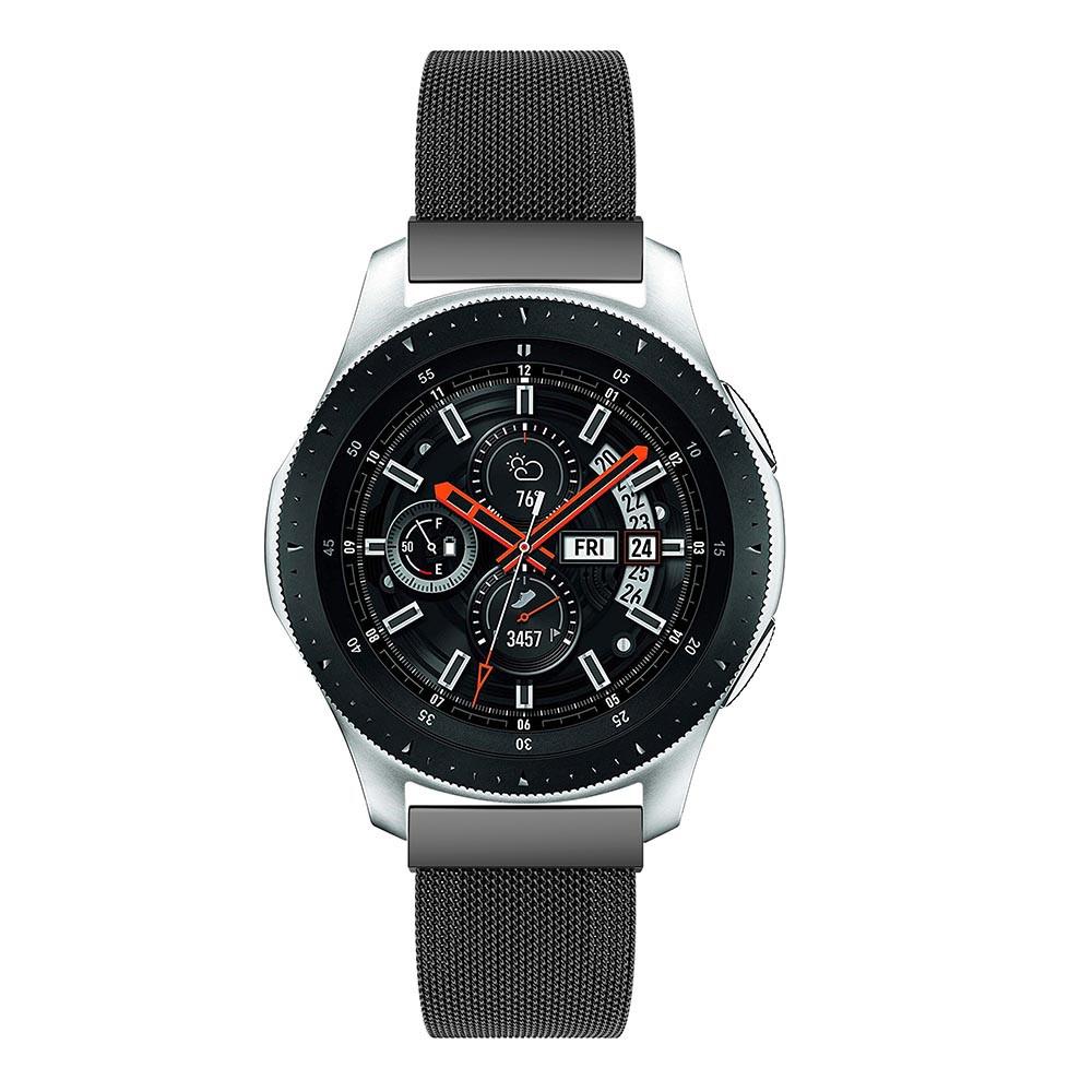 Samsung Galaxy Watch 46mm Armband Milanese Loop, Svart