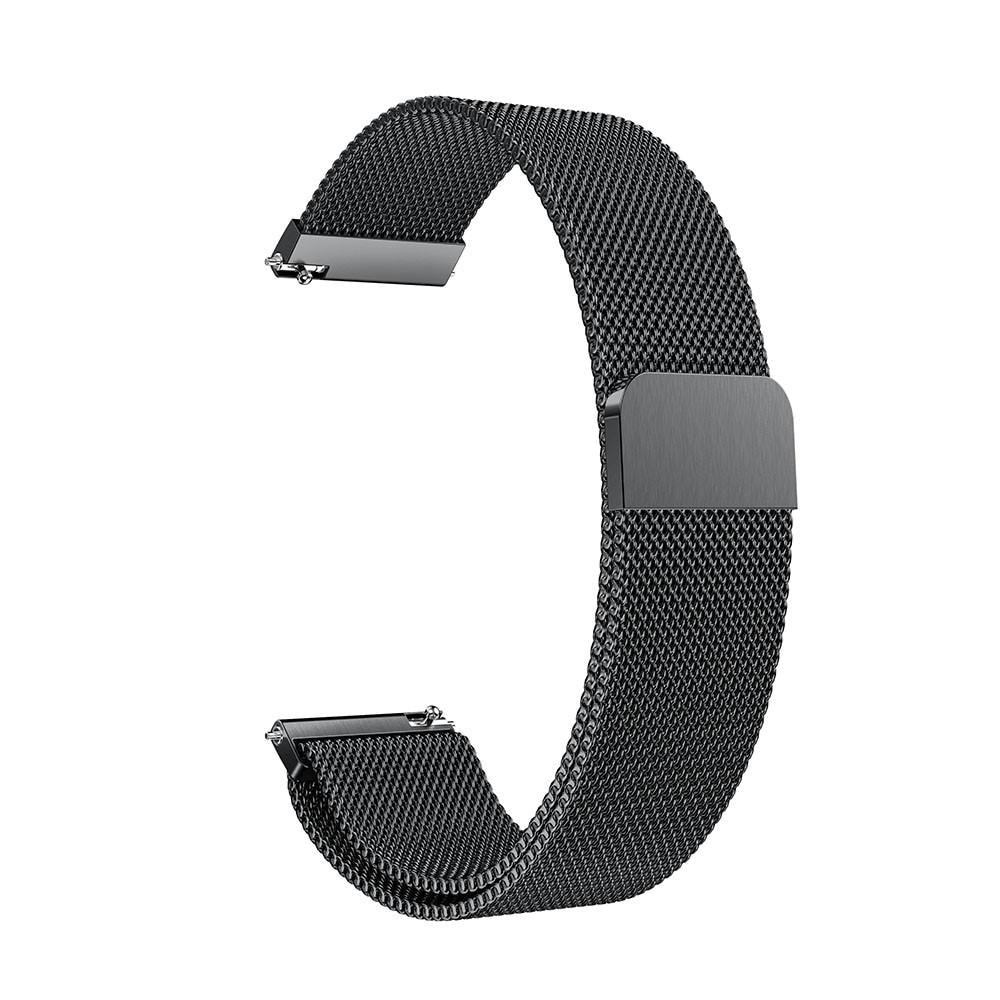 Samsung Gear Sport Armband Milanese Loop, Svart