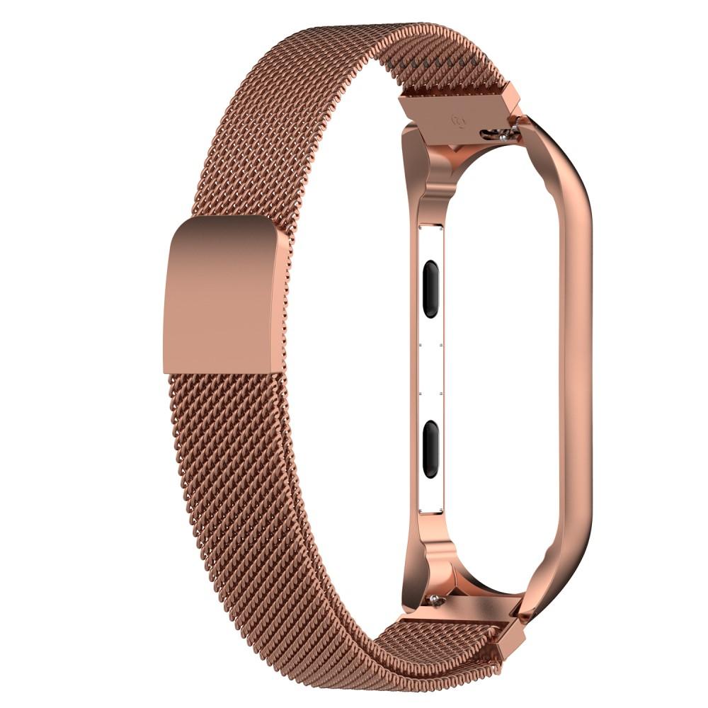 Xiaomi Mi Band 3/4 Armband Milanese Loop, roséguld