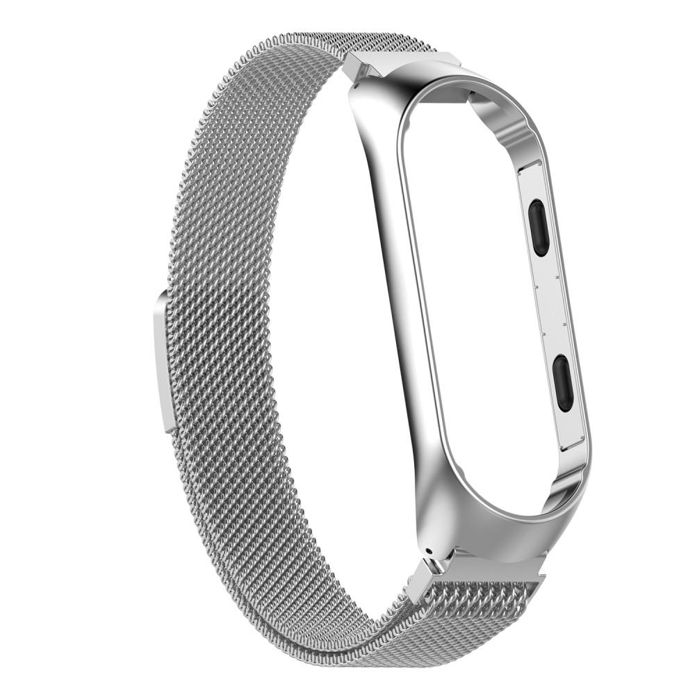 Xiaomi Mi Band 4/Mi Band 3 Armband Milanese Loop, Silver