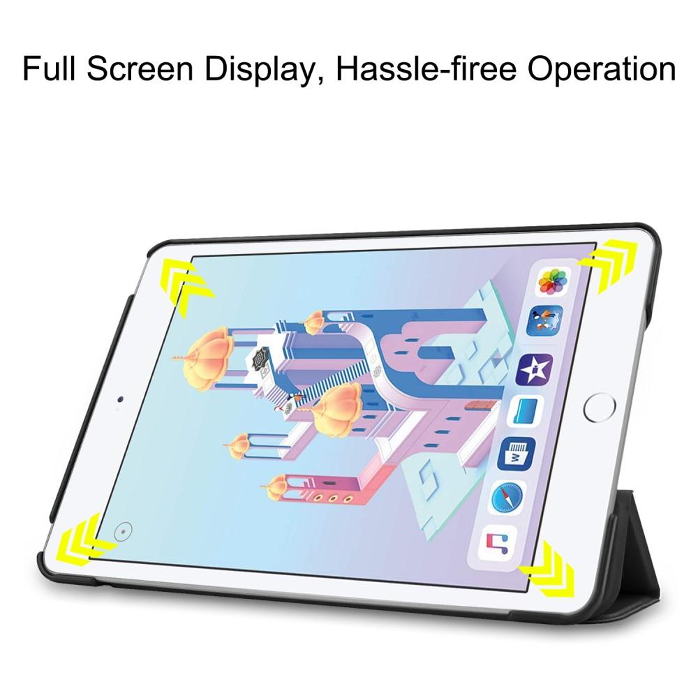 iPad Mini 5th Gen (2019) Tri-Fold Fodral, svart
