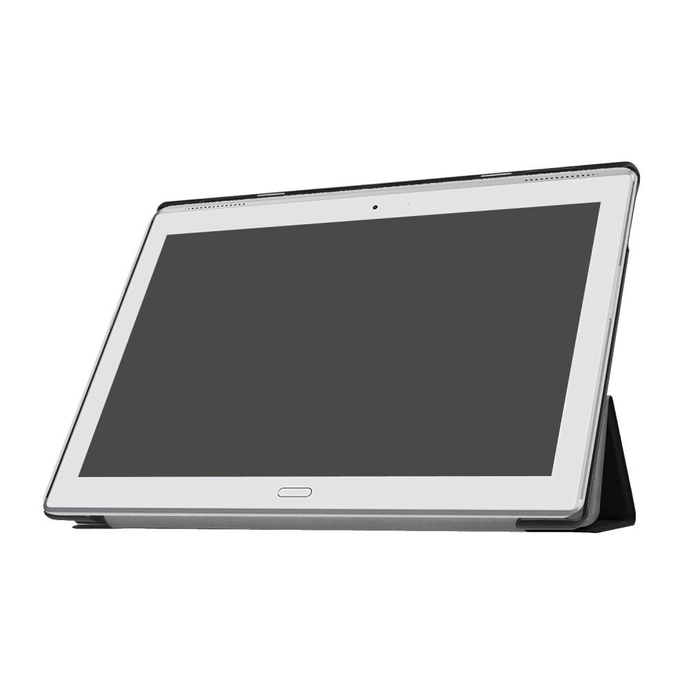 Lenovo Tab 4 10 Plus Tri-Fold Fodral, Svart