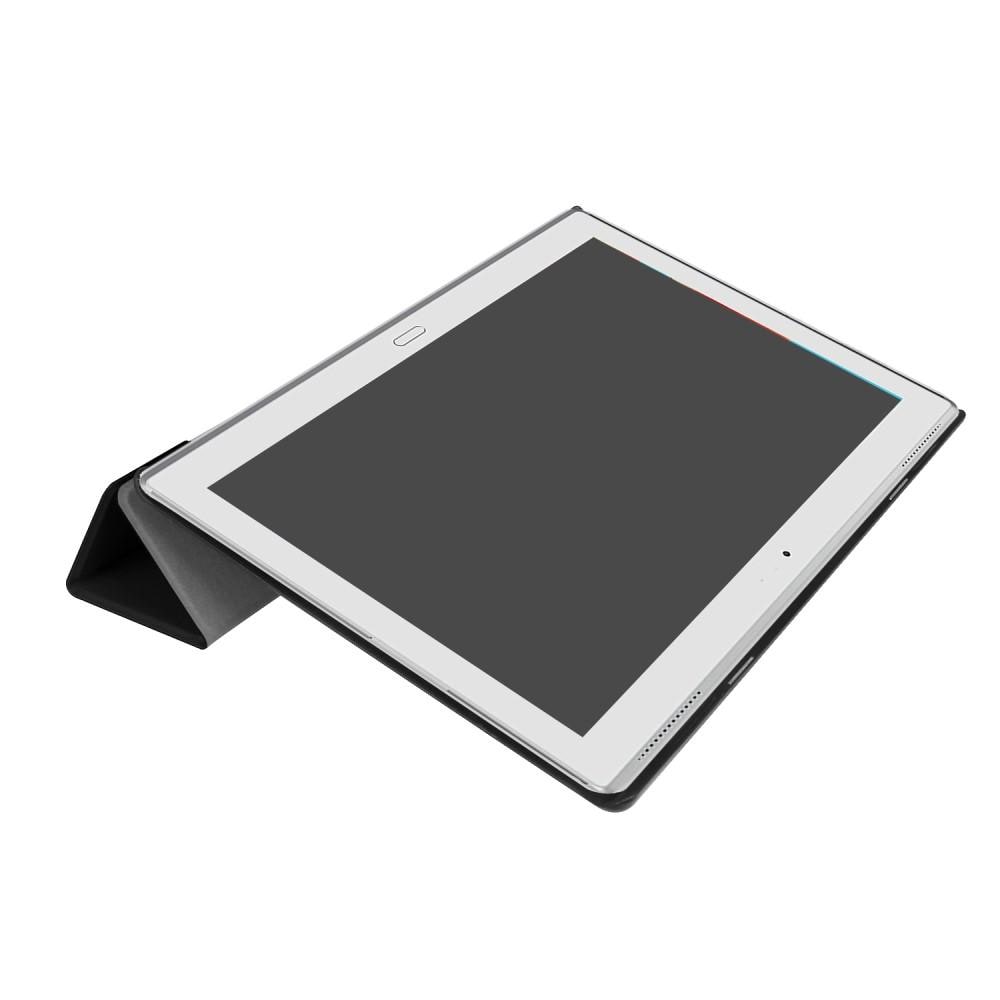 Lenovo Tab 4 10 Plus Tri-Fold Fodral, Svart
