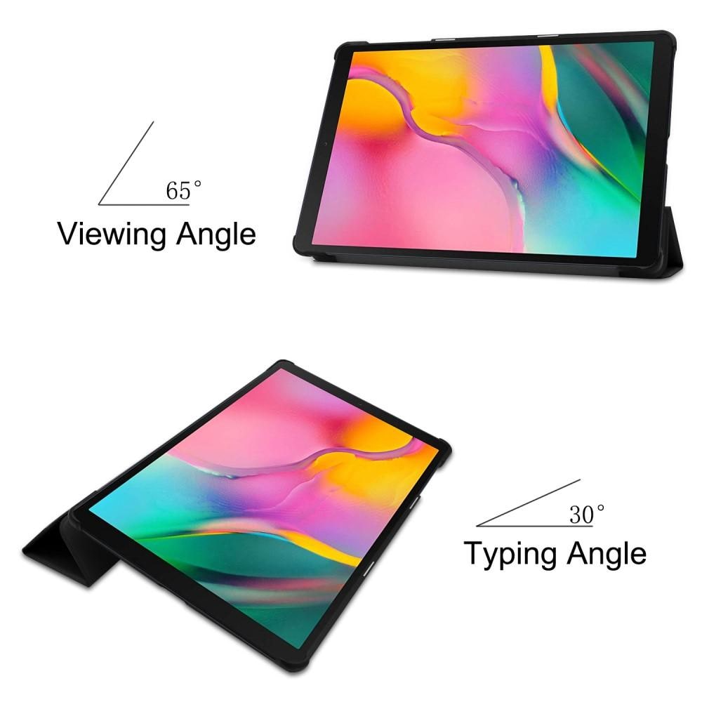 Samsung Galaxy Tab A 10.1 (2019) Tri-Fold Fodral, Svart