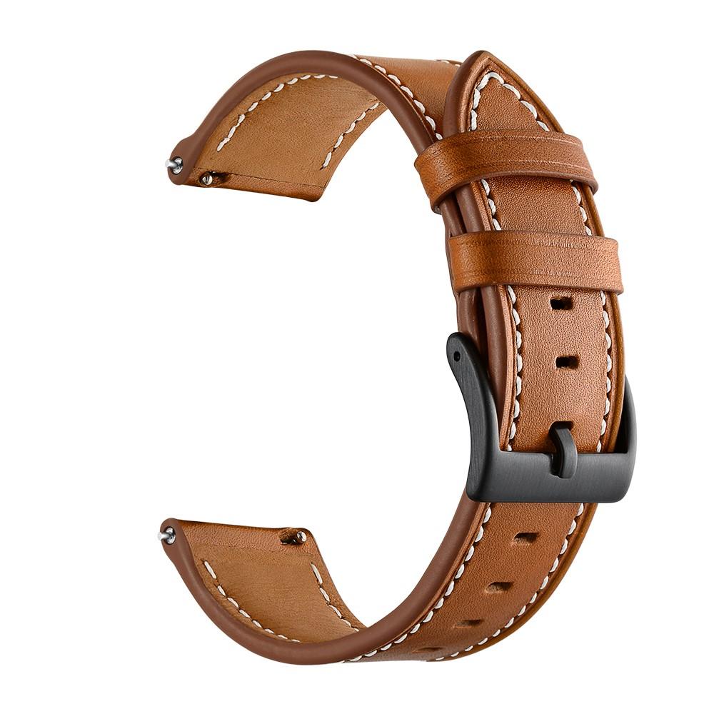 Samsung Galaxy Watch 42mm Armband i äkta läder, Brun